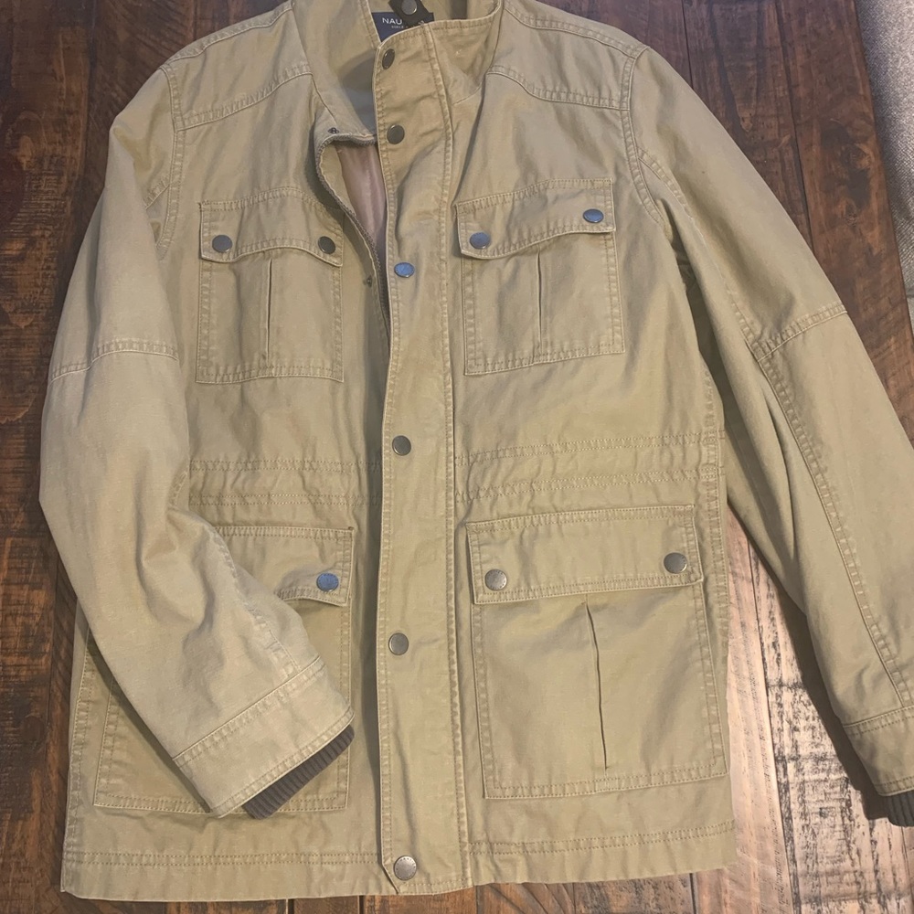Nautica Tan Jacket with Pockets